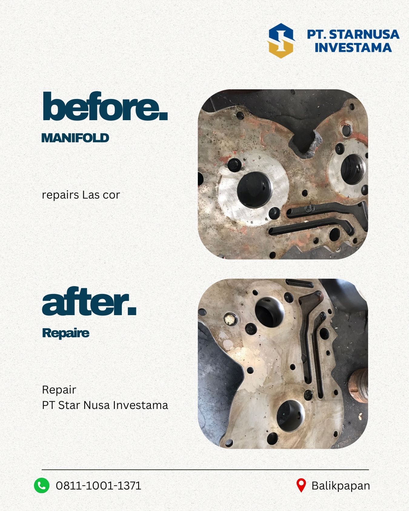 Manifold Repair Las-cor Before After.jpg